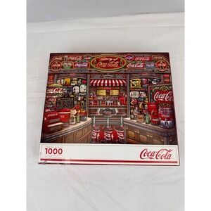 Springbok History of Coca-Cola 1000 Piece Jigsaw Puzzle Made in‎ USA